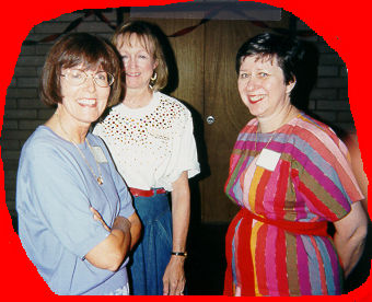 Elaine Higgenbotham, Kay Treadway, Rayvel Moseley