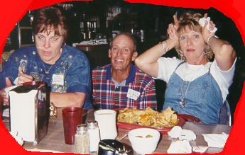 Lincy Johnston, Dickey Richardson, Vicki Adams
